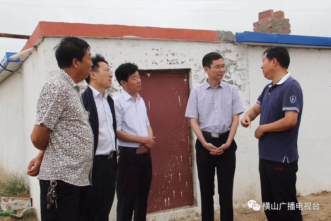 马洪潮来横调研华能集体扶贫帮扶项目建设情况