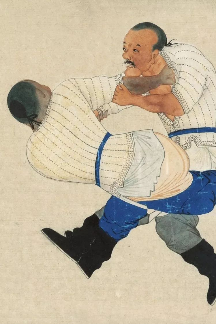 中国古代摔跤图片图片