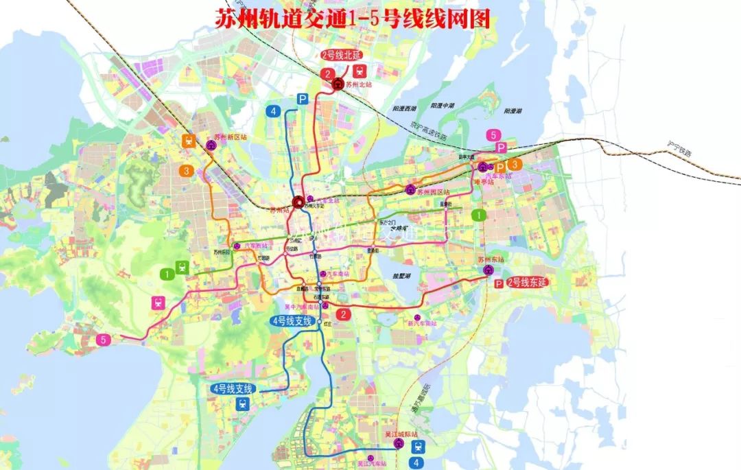 苏州目前1,2,4号线已开通运营,3,5号线在建,据悉,6号线,轨交s1号线,独