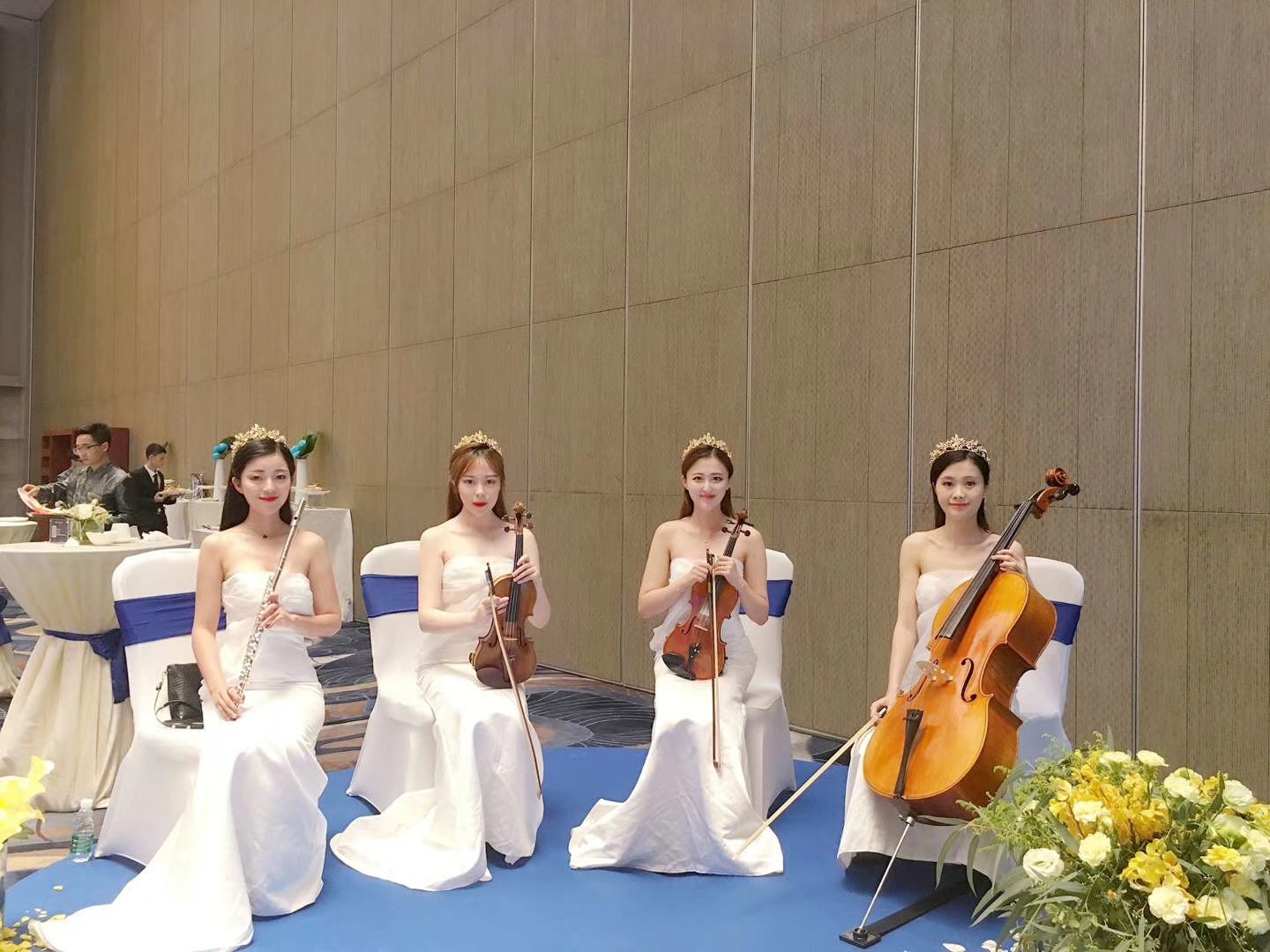 深圳演出公司小提琴演出四重奏演出演艺公司婚礼暖场节目旭东传媒