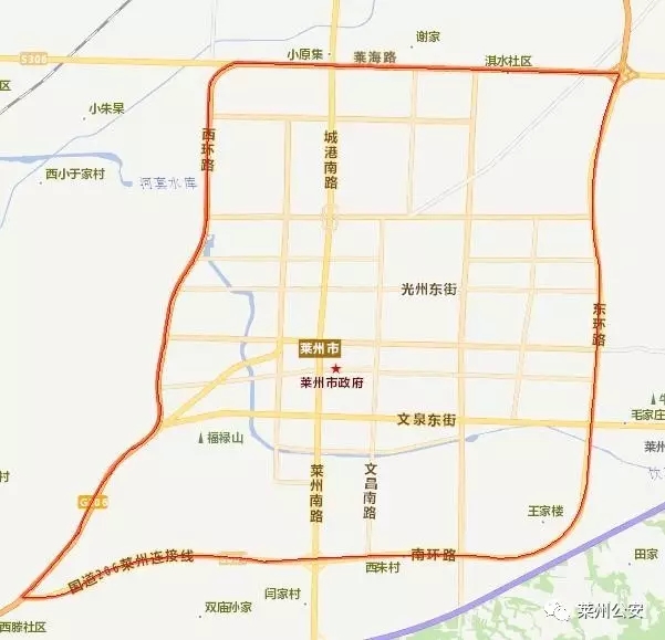 莱州2路车最新路线图图片