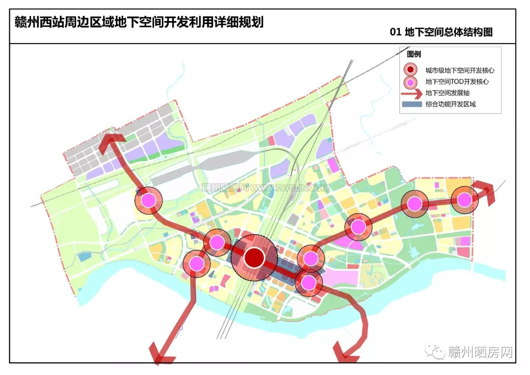 赣州西站平面图图片