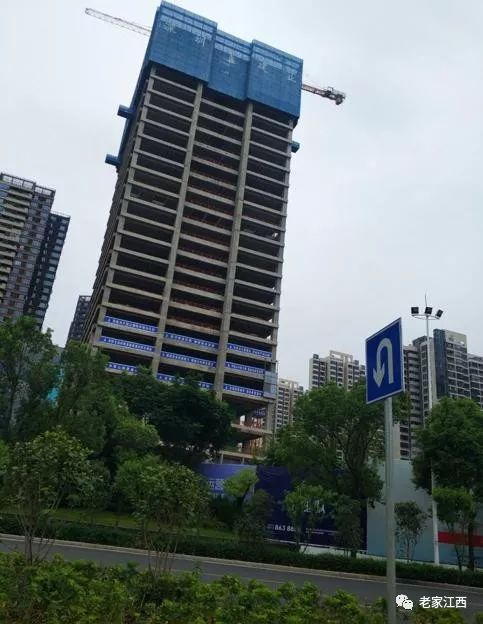 赣州在建第一高楼,成为赣州城市新地标