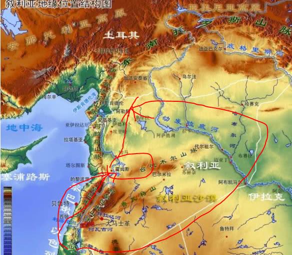 政府军防空部队在霍姆斯空军t4基地包括谷口周围部署了8套萨姆6导弹系