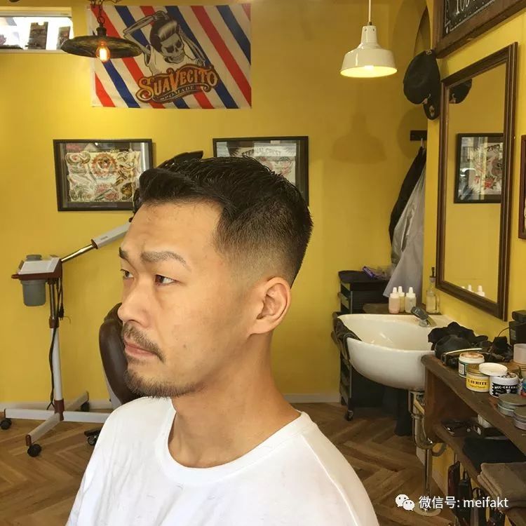 barber男生精致发型