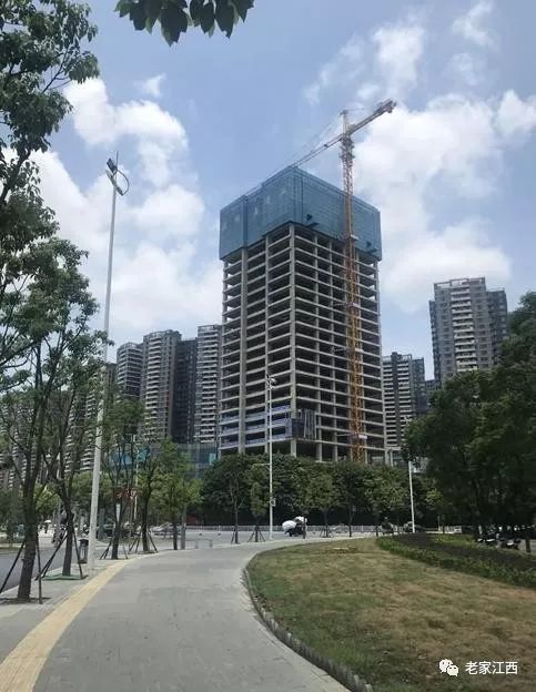 赣州在建第一高楼,成为赣州城市新地标