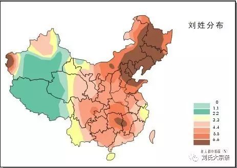 史姓分布图图片