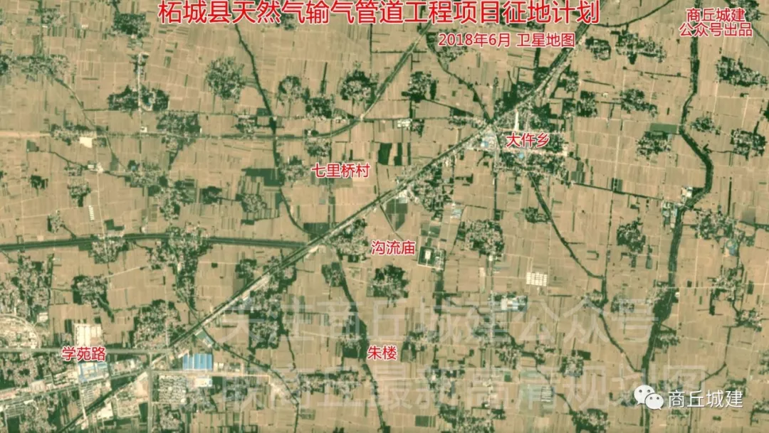 柘城县卫星地图高清版图片