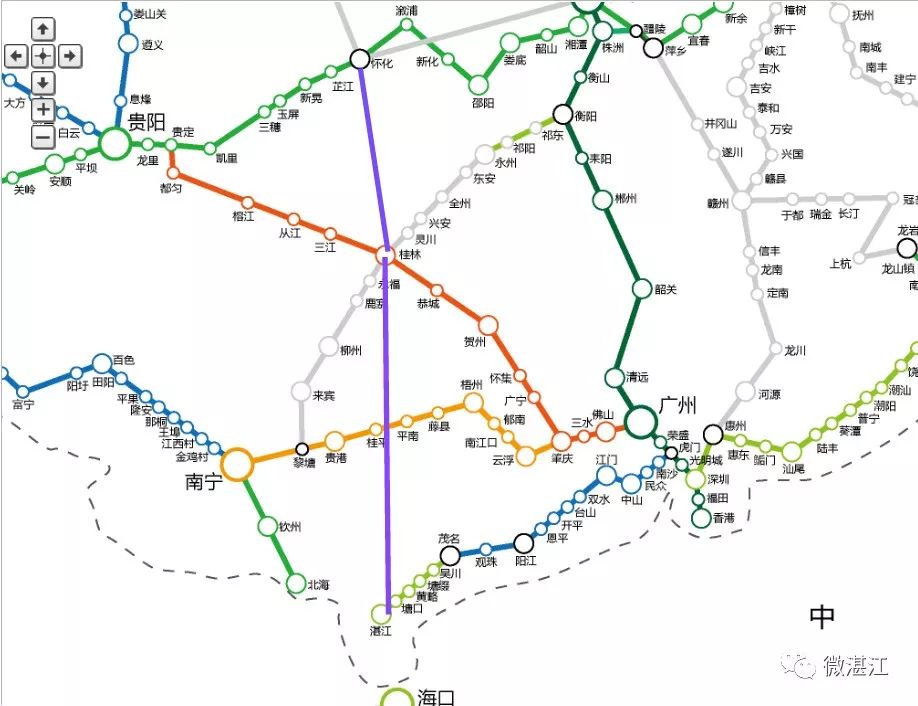 最新消息張海高鐵玉林至湛江段可行性研究報告採購公開招標了