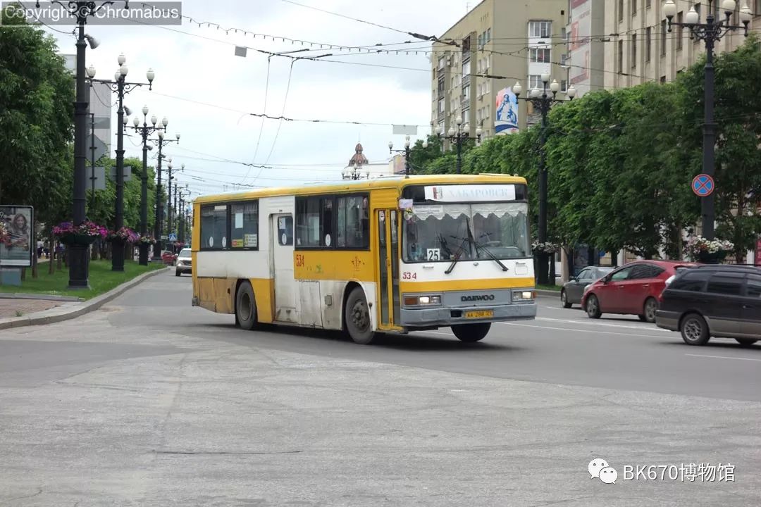 俄羅斯遠東的公交車瞭解一下