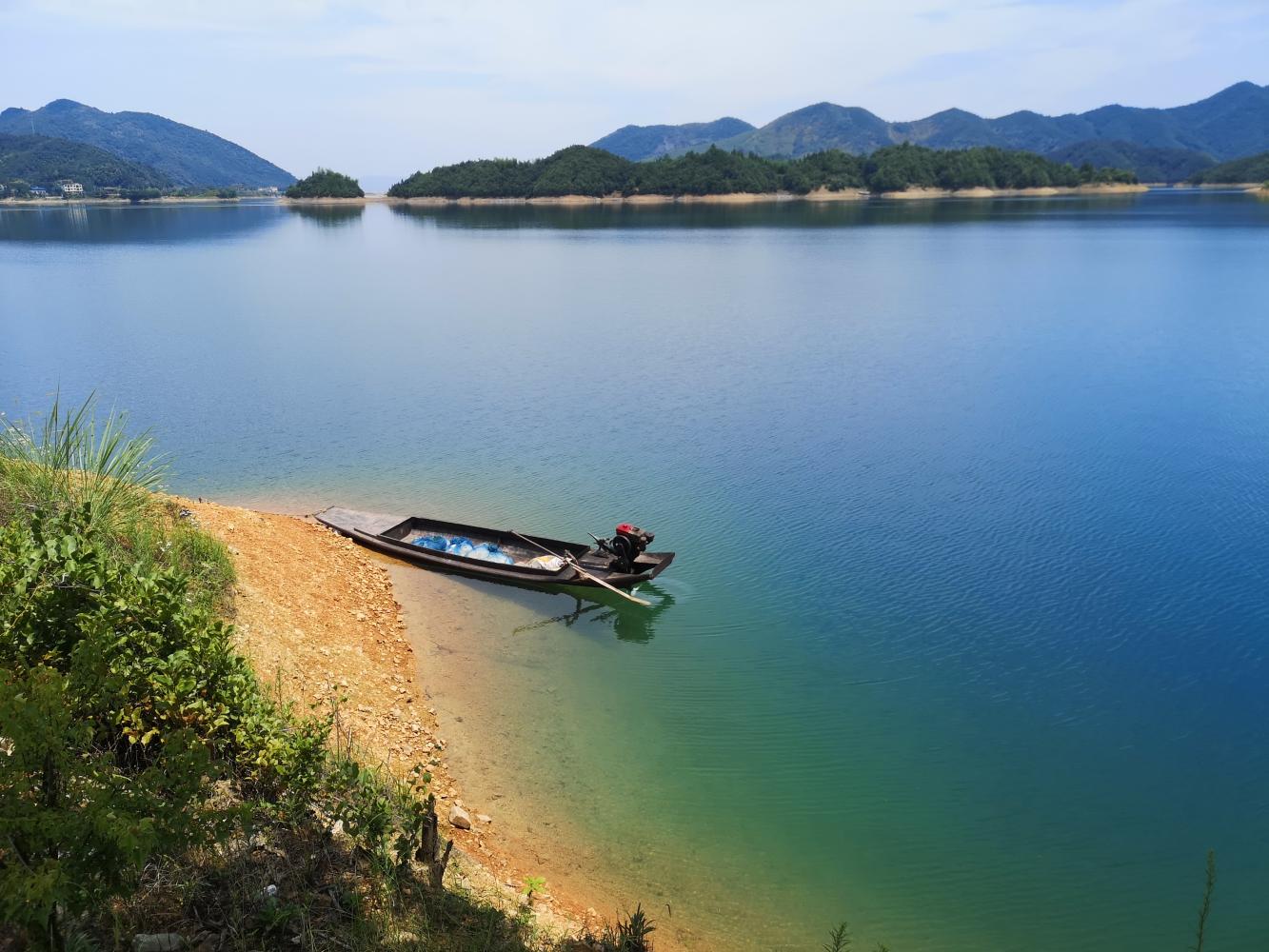 崇阳青山湖风景区图片