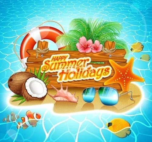 happysummerholiday暑假通知及安全注意事项