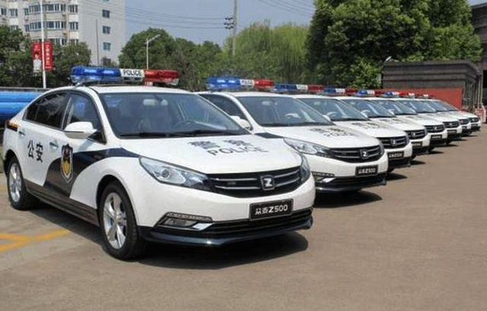 國產最帥警車集合比亞迪唐吉利博瑞眾泰z500中興領主