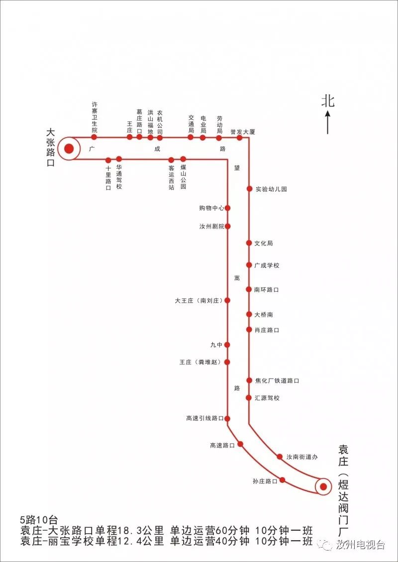 汝州20路公交车路线图图片
