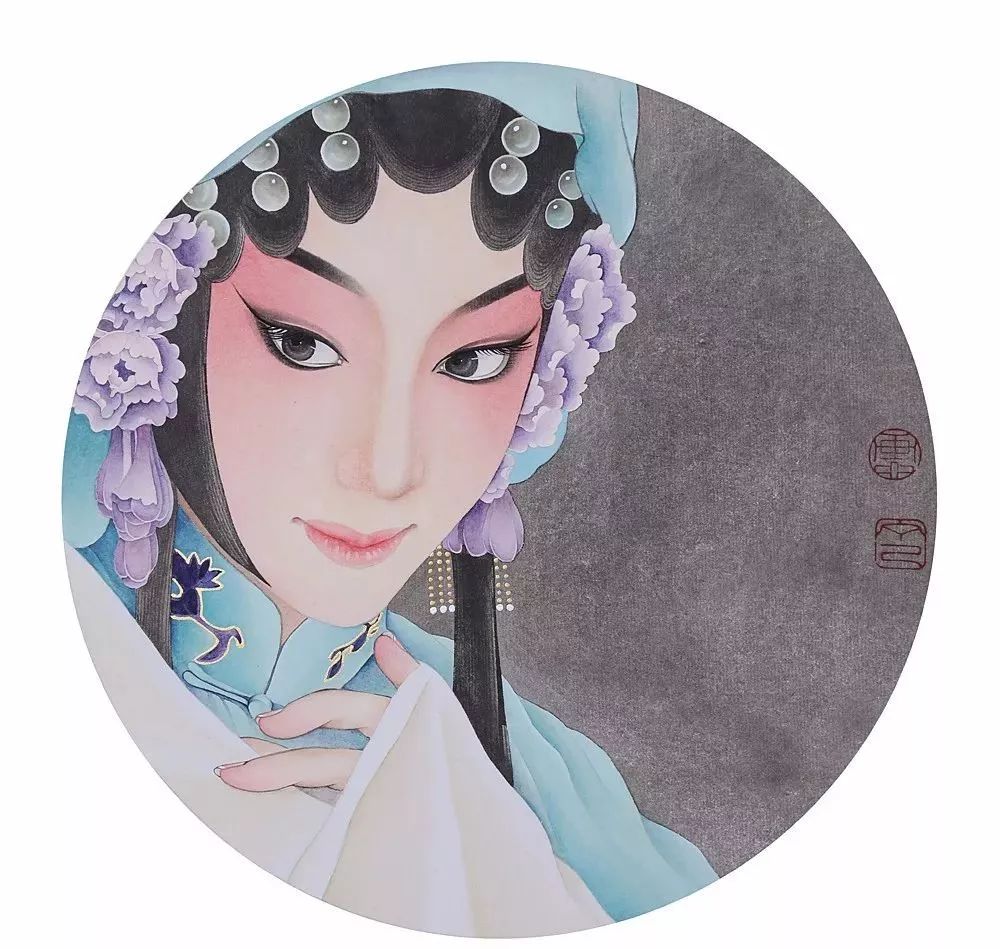 京剧女人物图片绘画图片