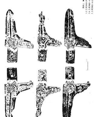 青銅個拓片(圖片來自網絡)▲圖片來自《巴蜀青銅兵器表面_虎斑紋牡 