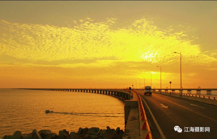 黄海大桥阳光岛图片