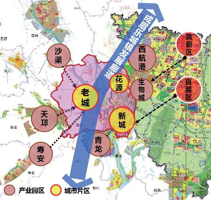 新津岷江新城前景图片