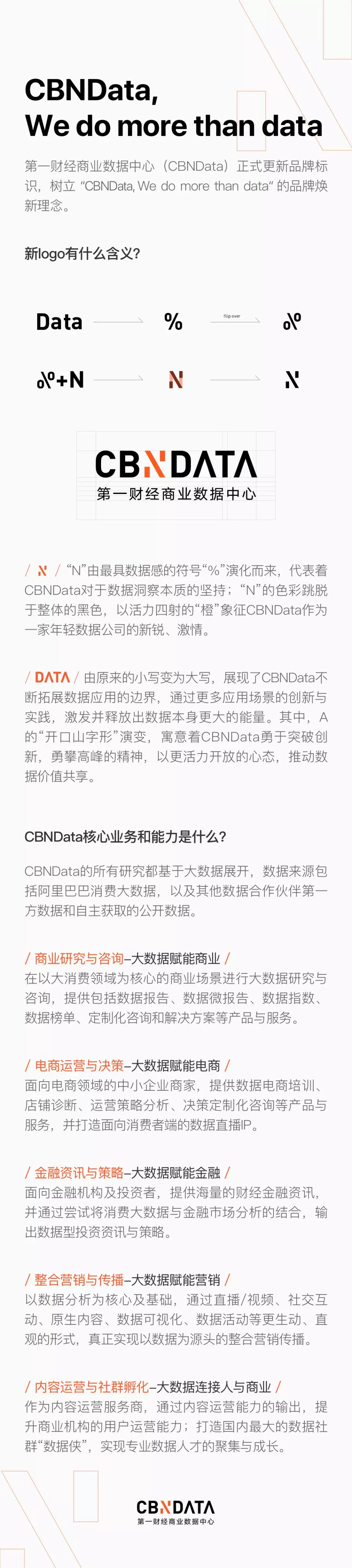 We do more than data！CBNData发布全新品牌标识