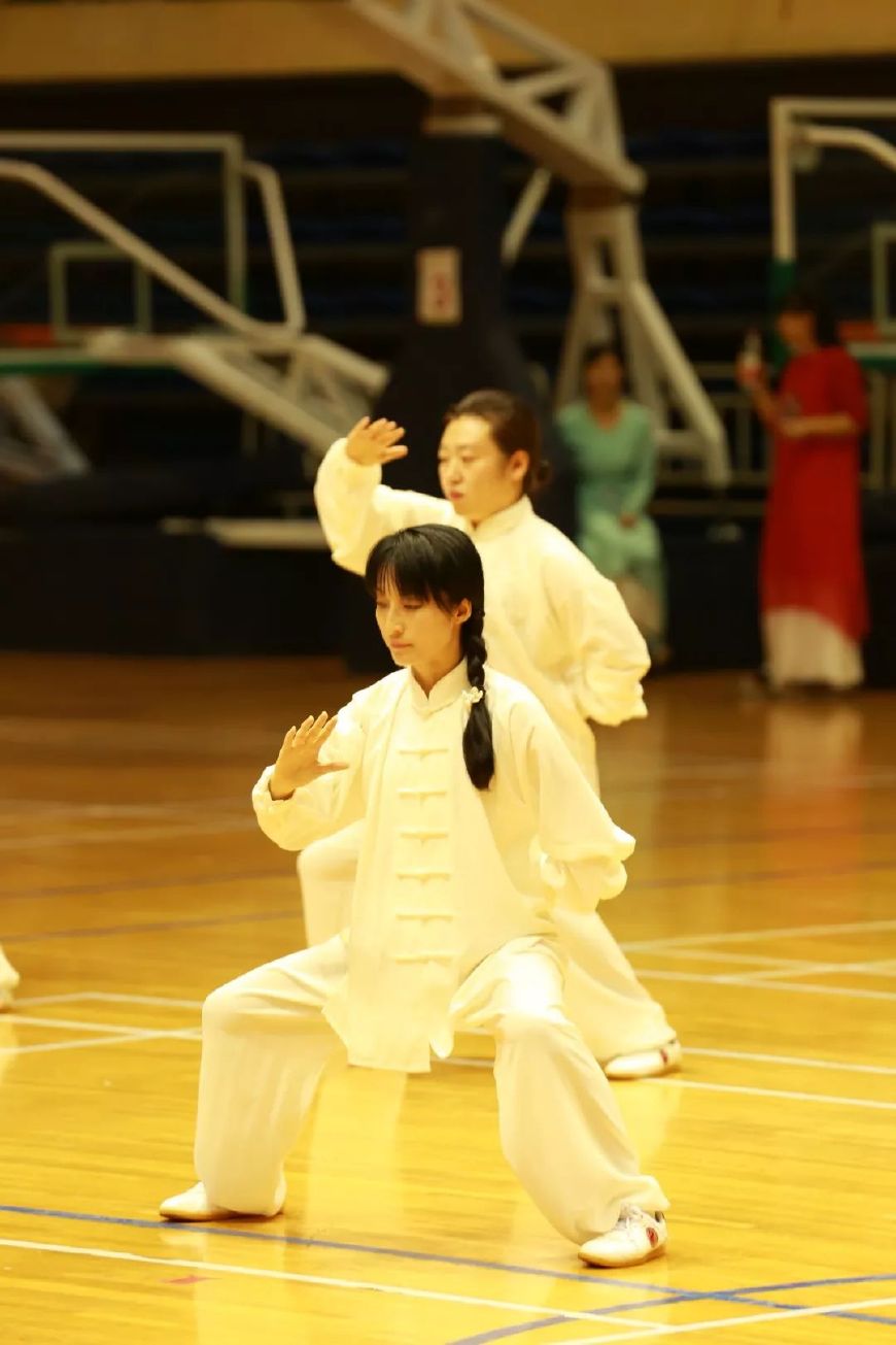 武当功夫闪耀北京市直机关运动会武当九式太极拳比赛完美收势