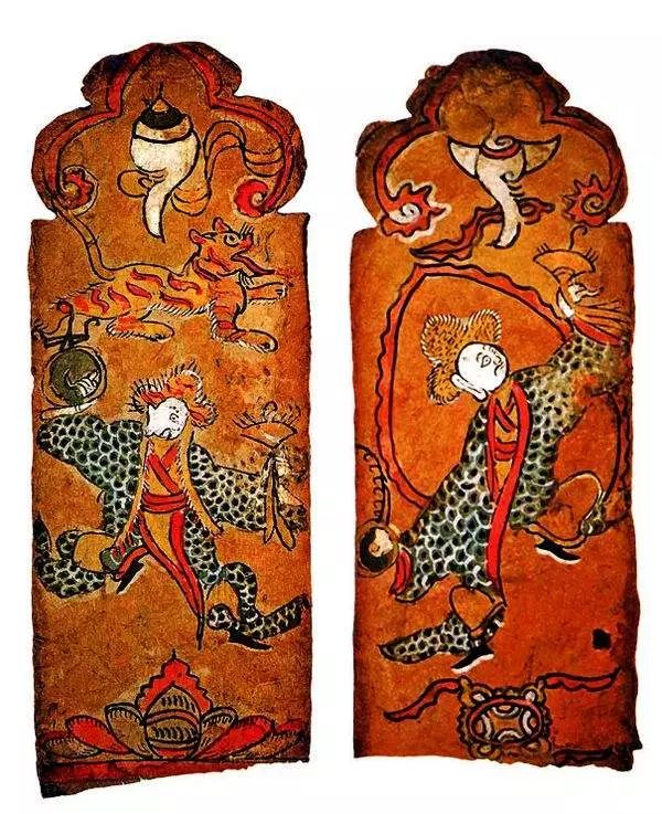 东巴画是东巴文化的重要内容之一,它的内容主要表现古代纳西族信仰的