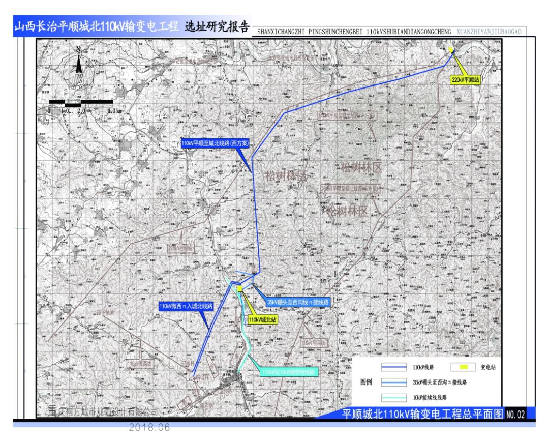 本站址位于平顺县县城北部驼上沟村西北约300米,站址建设场地地势为