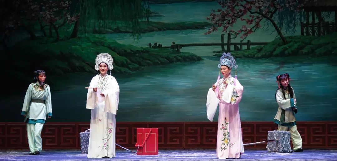 北京石景山区文化馆北京鸣越社参加全国票友范傅版梁祝巡演天津站北京