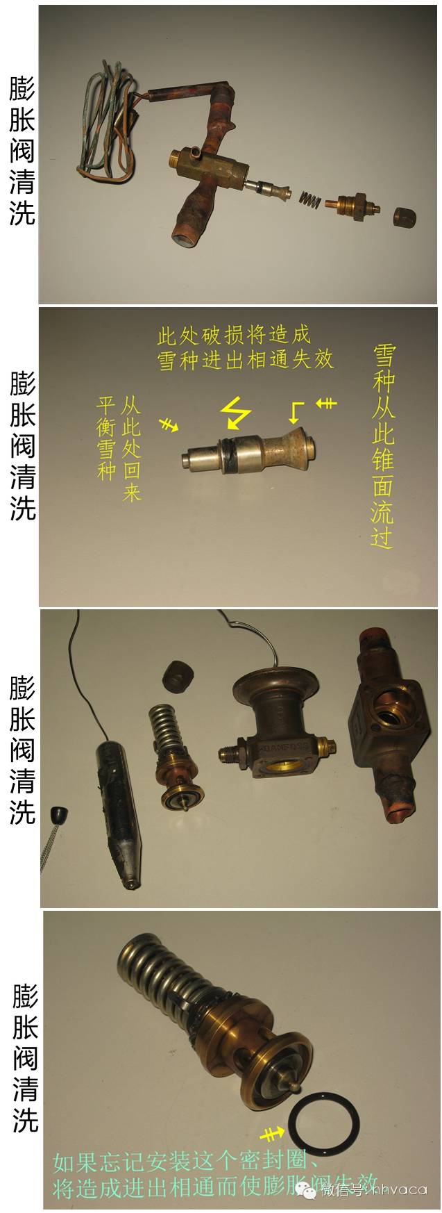 膨胀阀怎么调节图片