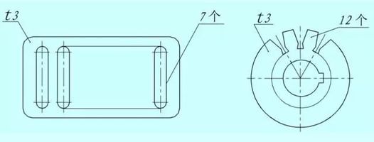 cad画U型槽图片