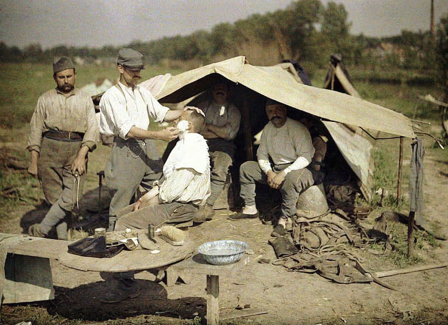 戰爭與和平：在第一次世界大戰中，法軍留下的罕見彩色老圖片 歷史 第3張