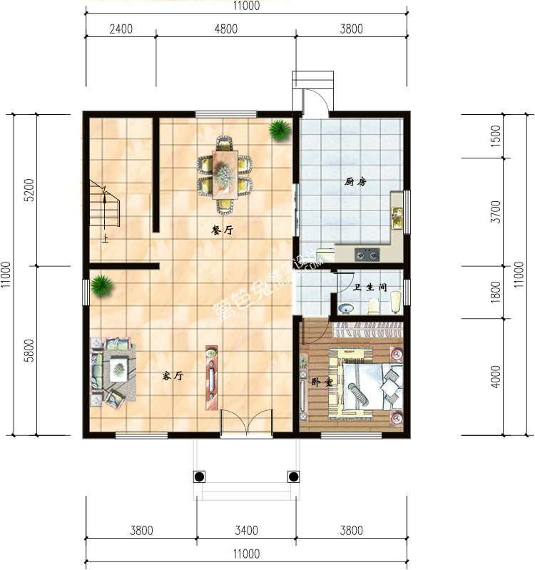 二三层半别墅设计农村自建房cad正版带露台效果图全套施工图新品