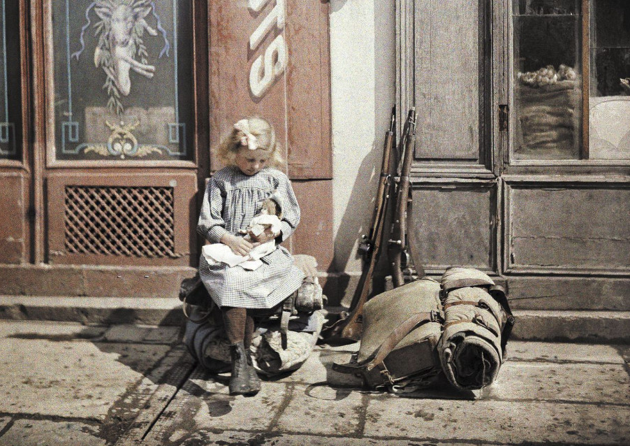 戰爭與和平：在第一次世界大戰中，法軍留下的罕見彩色老圖片 歷史 第2張