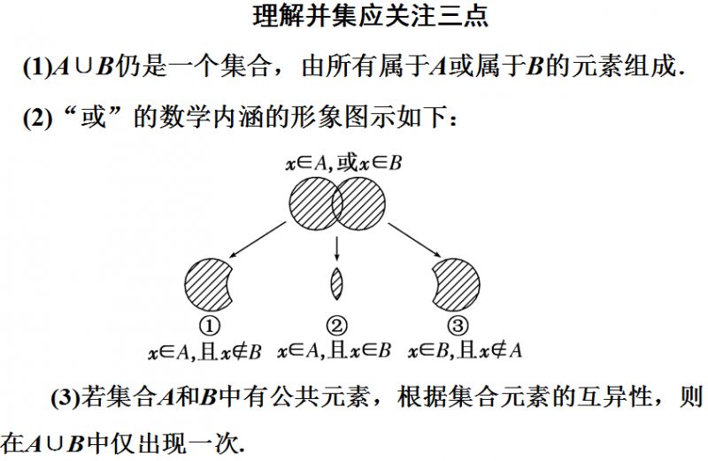 并集和交集的区别图解图片