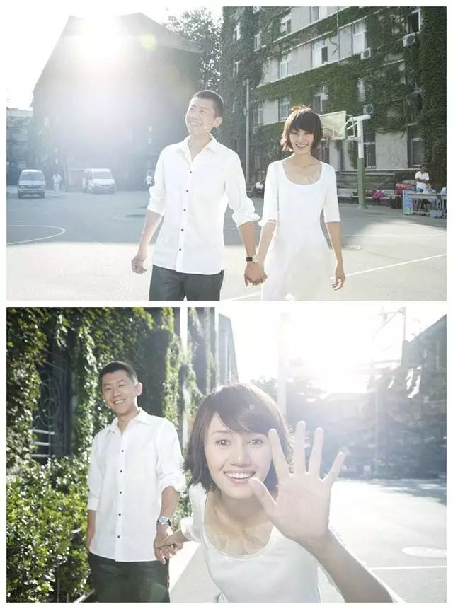 袁泉&夏雨选择了重回大学认识的地方从校服到婚纱一起牵手到白头温馨