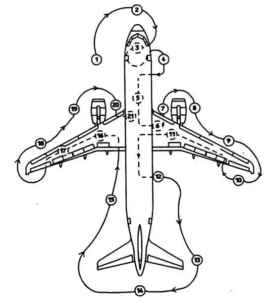 空客320简笔画图片