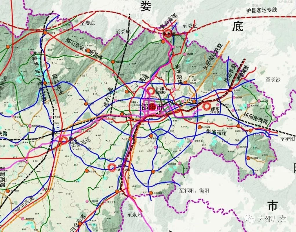 邵阳二广高铁规划图图片