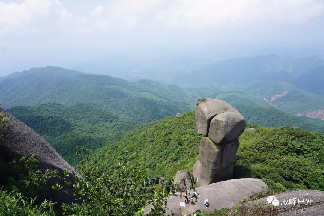 懷集連山戶外再度攜手穿越螺殼山脈石豬山冷翁頂