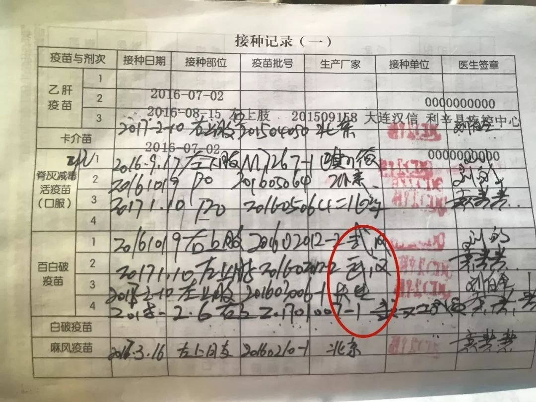 昨天不少利辛家長狂翻孩子疫苗本大家關心的問題疫苗流向