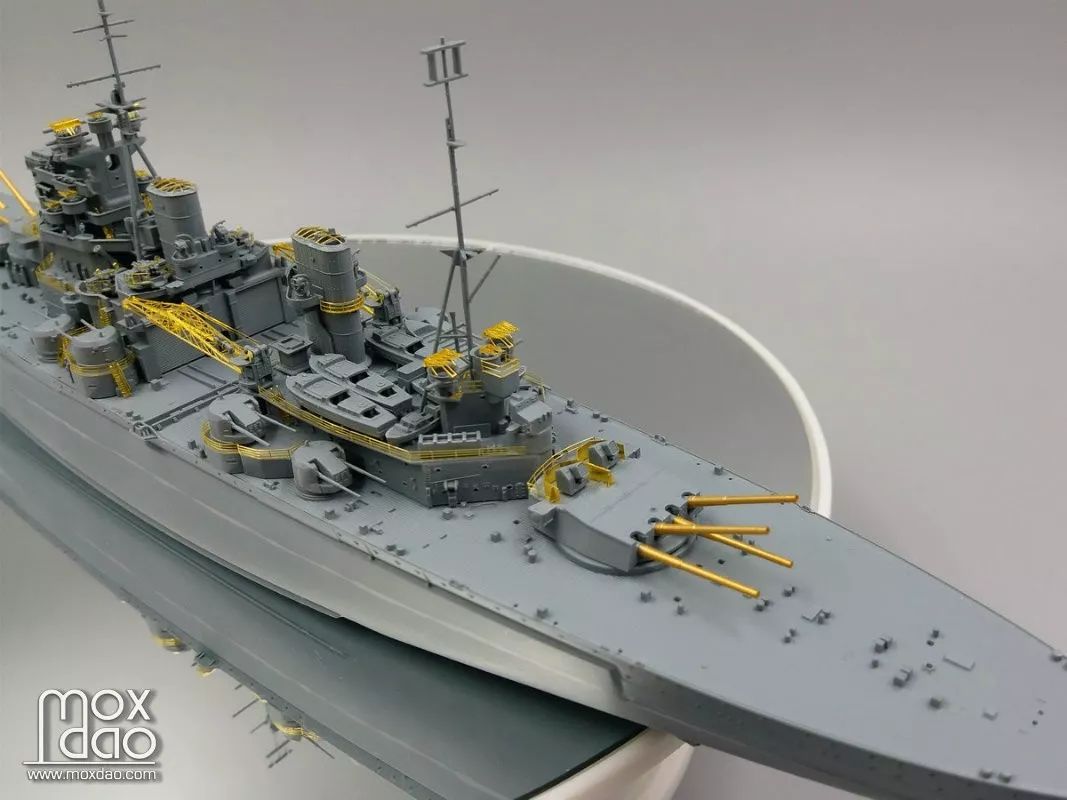 鷹翔1/700英國威爾士親王號戰列艦豪華版 | 模型評測