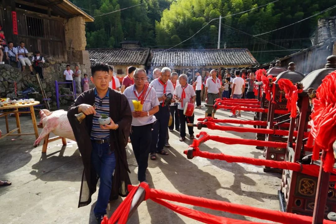 庆元非遗大岩村迎神节组图