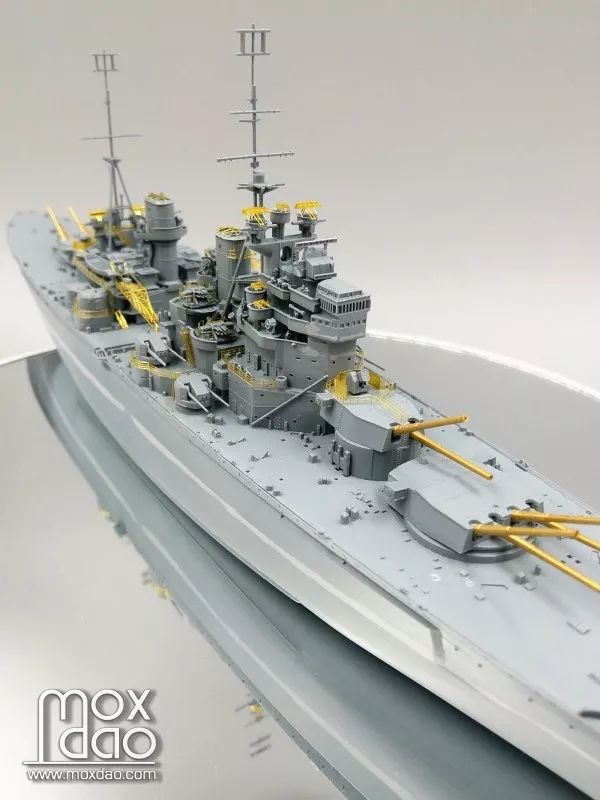 鷹翔1/700英國威爾士親王號戰列艦豪華版 | 模型評測