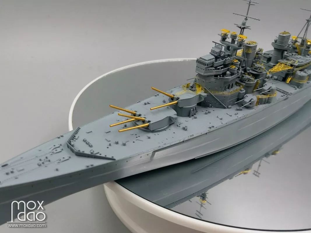 鷹翔1/700英國威爾士親王號戰列艦豪華版 | 模型評測