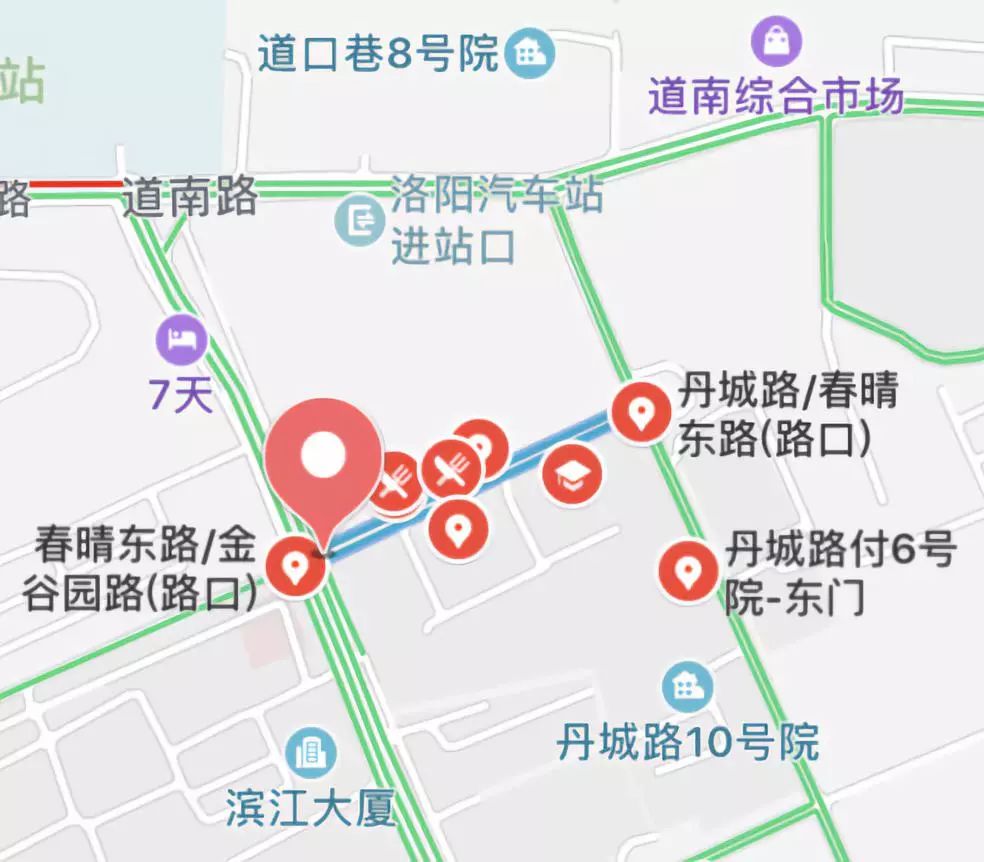 春晴东路(丹城路至金谷园路)