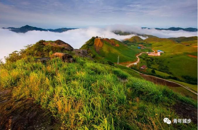 城步與龍勝的交流南山和小南山的相遇