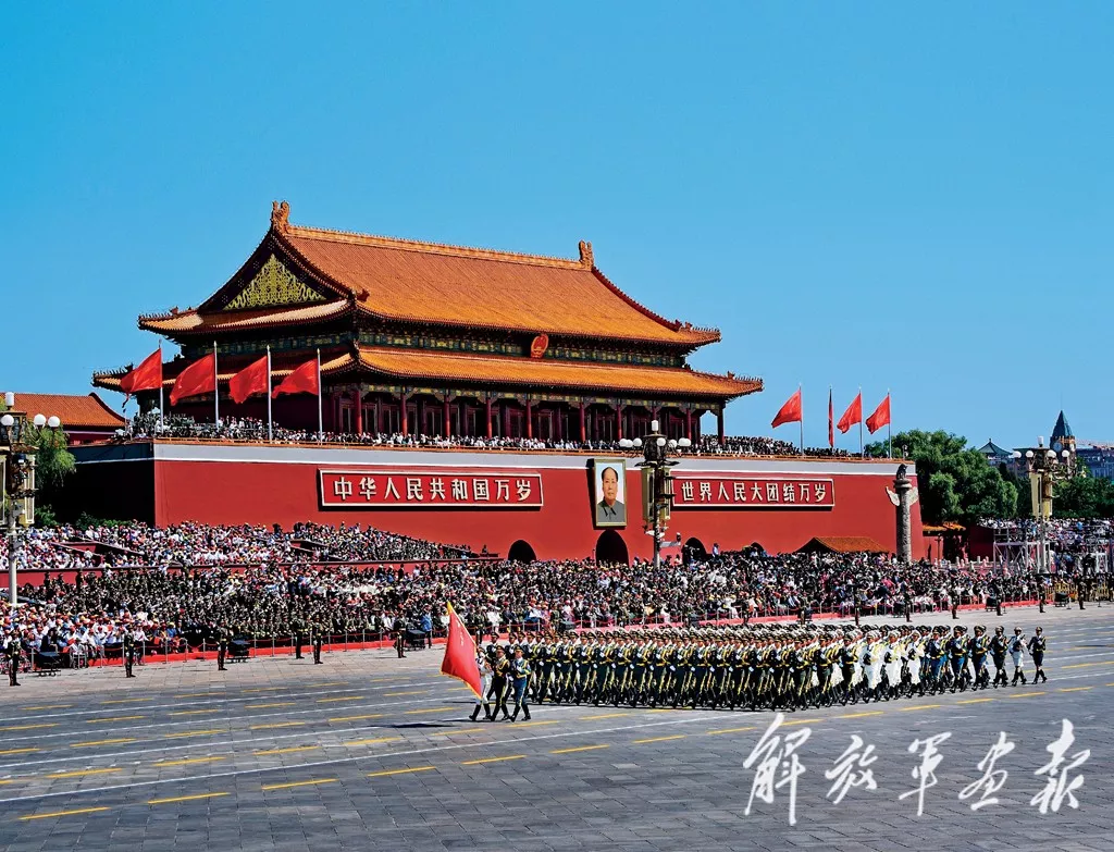 中国2017阅兵图片