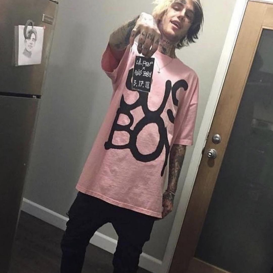 lilpeep纹身图案图片