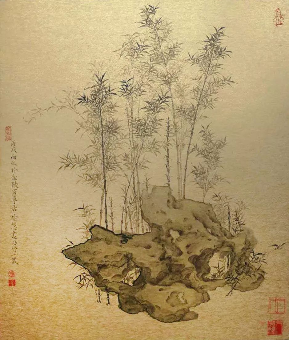 8 喻慧《詞兩首》原藏家得自作者夲人34×34cm 紙本lot.