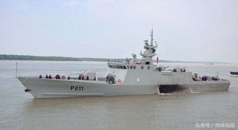 中国制造出口舰艇十二孟加拉国杜尔乔伊级大型巡逻艇