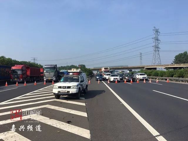 沪杭高速嘉兴路段图片