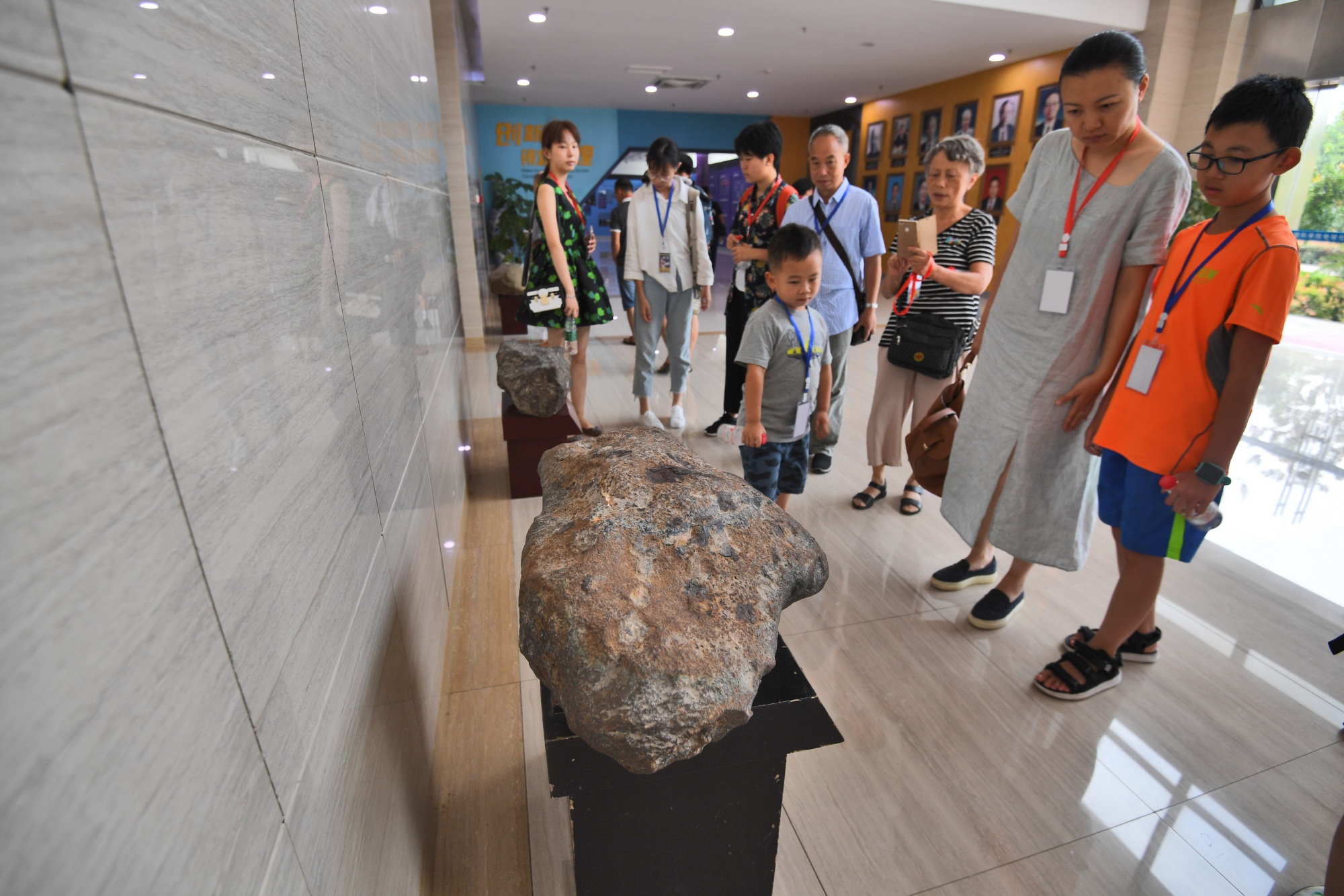 杨可欣陨石博物馆图片